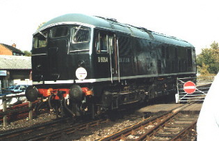 D5054 at Bridgnorth