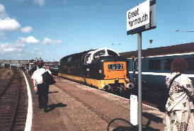 D9000 at Great Yarmouth